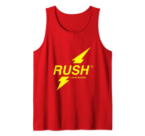 Herren Herren Rush Poppers Liquid Incense The Original Gay Bottom Tank Top von Real Gay Apparel