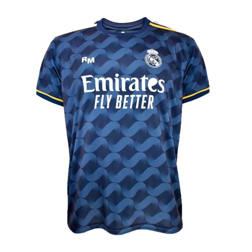 Real Madrid Zweites Trikot der Saison 2023-2024 - Offizielle Replik mit offizieller Lizenz - Erwachsene, blau, XL von Real Madrid