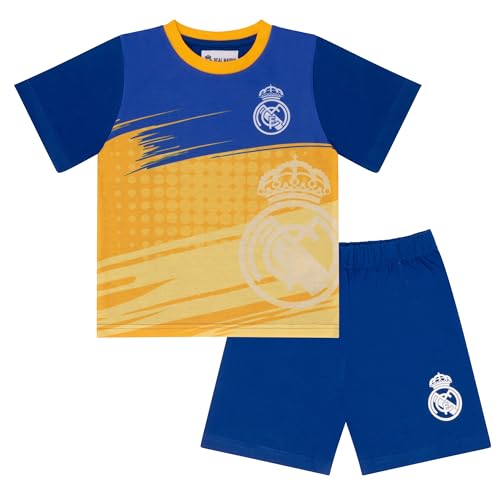 Real Madrid CF Kurzes Fußball-Pyjama-Set, blau, 9-10 Years von Real Madrid