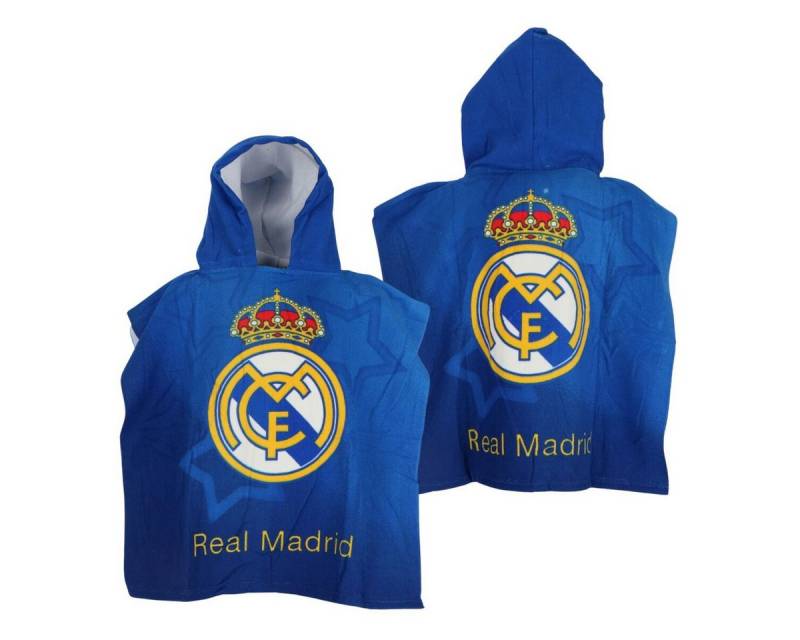 Real Madrid Poncho Real Madrid Poncho Weicher Mikrofaser-Badeponcho 55x110cm von Real Madrid