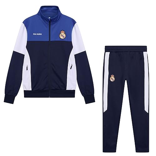 Real Madrid Trainingsanzug 23/24 Erwachsene - Größe Medium (M) - Saison 23/24 - Offizieles Product - Jacke und Hose für Fussball Training von Real Madrid