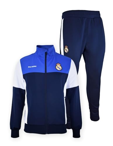 Real Madrid Trainingsanzug 23/24 Erwachsene - Größe XX-Large (XXL) - Saison 23/24 - Offizieles Product - Jacke und Hose für Fussball Training von Real Madrid