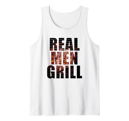 Herren Real Men Grill – Dad & Son Boys Matching BBQ Steak Graphic Tank Top Herren Real Men Grill – Dad & Son Boys Matching BBQ Steak Graphic Tank Top von Real Men Grill – Dad & Boys Matching BBQ Graphics