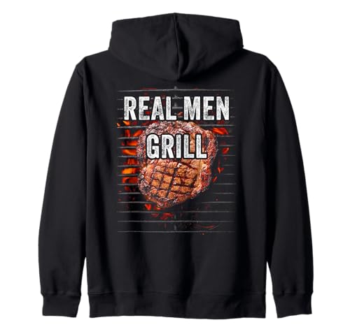 Real Men Grill – Dad & Son Boys Matching BBQ Steak Graphic Kapuzenjacke Real Men Grill – Dad & Son Boys Matching BBQ Steak Graphic Kapuzenjacke von Real Men Grill – Dad & Boys Matching BBQ Graphics