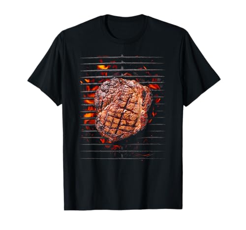 Real Men Grill – Dad & Son Boys Matching BBQ Steak Graphic T-Shirt von Real Men Grill – Dad & Boys Matching BBQ Graphics