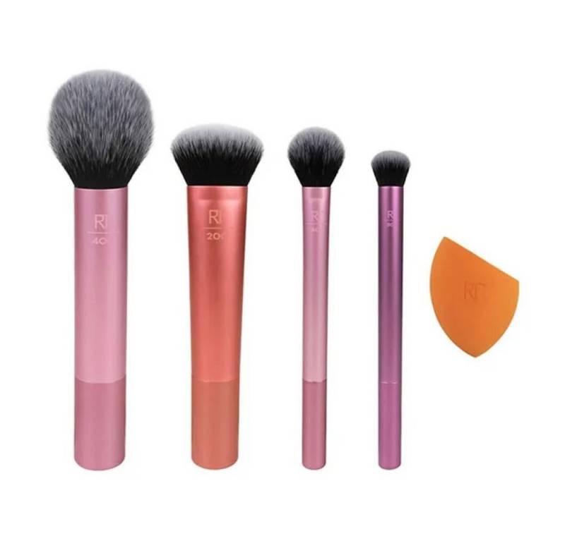 Real Techniques Kosmetikpinsel-Set Everyday Essentials Set 5 Artikel von Real Techniques