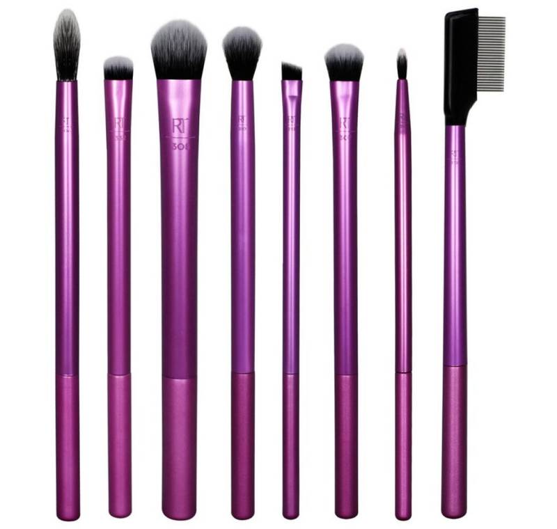 Real Techniques Kosmetikpinsel-Set Everyday Eye Essentials Set 8 Artikel von Real Techniques