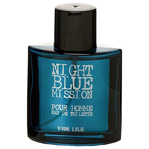 REAL TIME Eau deToilette 100 ml Männer"Night Blue Mission" - Echtzeit von Real Time