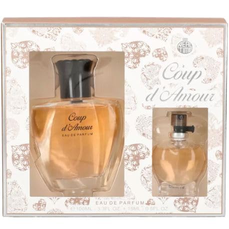 Real Time - Geschenkset Coup d'Amour – Eau de Parfum für Damen – 100 ml + 15 ml von Real Time