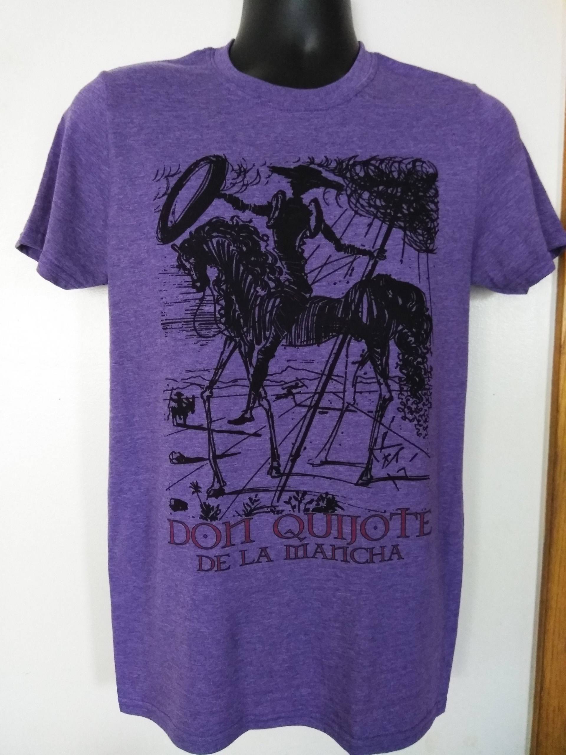 Don Quijote De La Mancha. Don Quijote T-Shirt Sueños Quijote, Quijote-Skizze Von Salvador Dali Don Quijote De La Mancha. Don Quijote T-Shirt Sueños Quijote, Quijote-Skizze Von Salvador Dali von RealArtWorkRAW