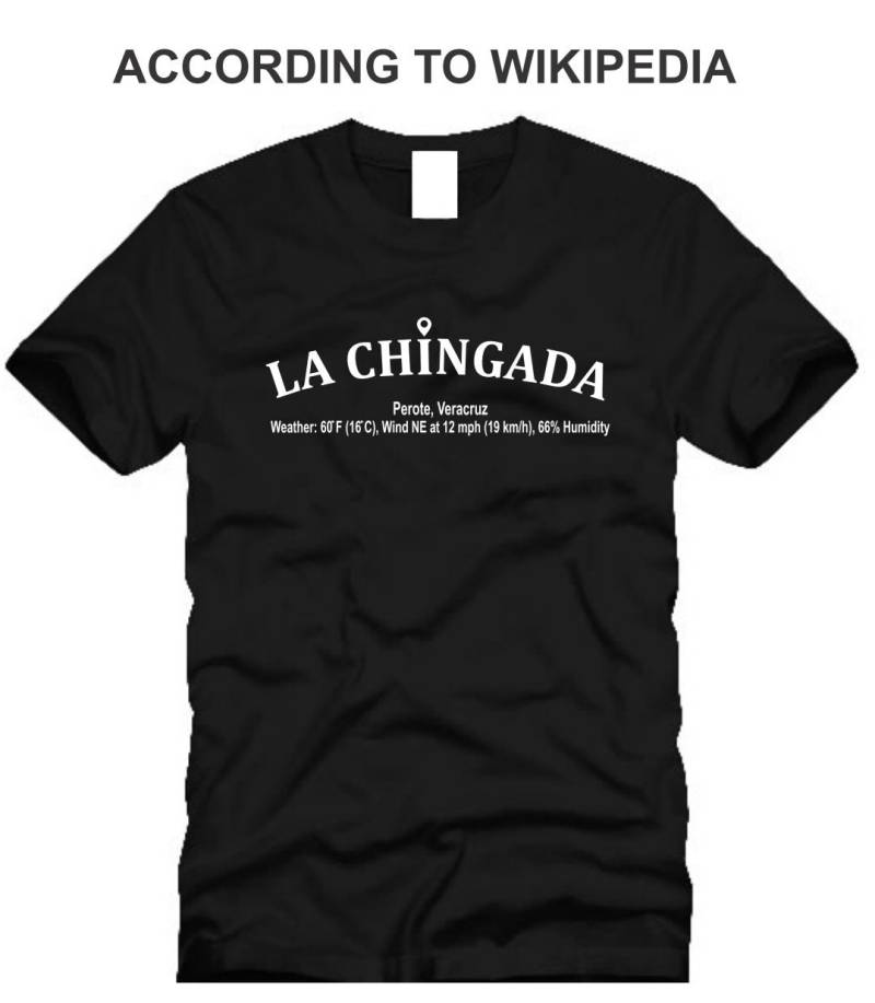 La Chingada T-Shirt, Lustiges Shirt/Laut Wikipedia La Chingada Town Gibt Es D Andenken La Chingada T-Shirt, Lustiges Shirt/Laut Wikipedia La Chingada Town Gibt Es D Andenken von RealArtWorkRAW
