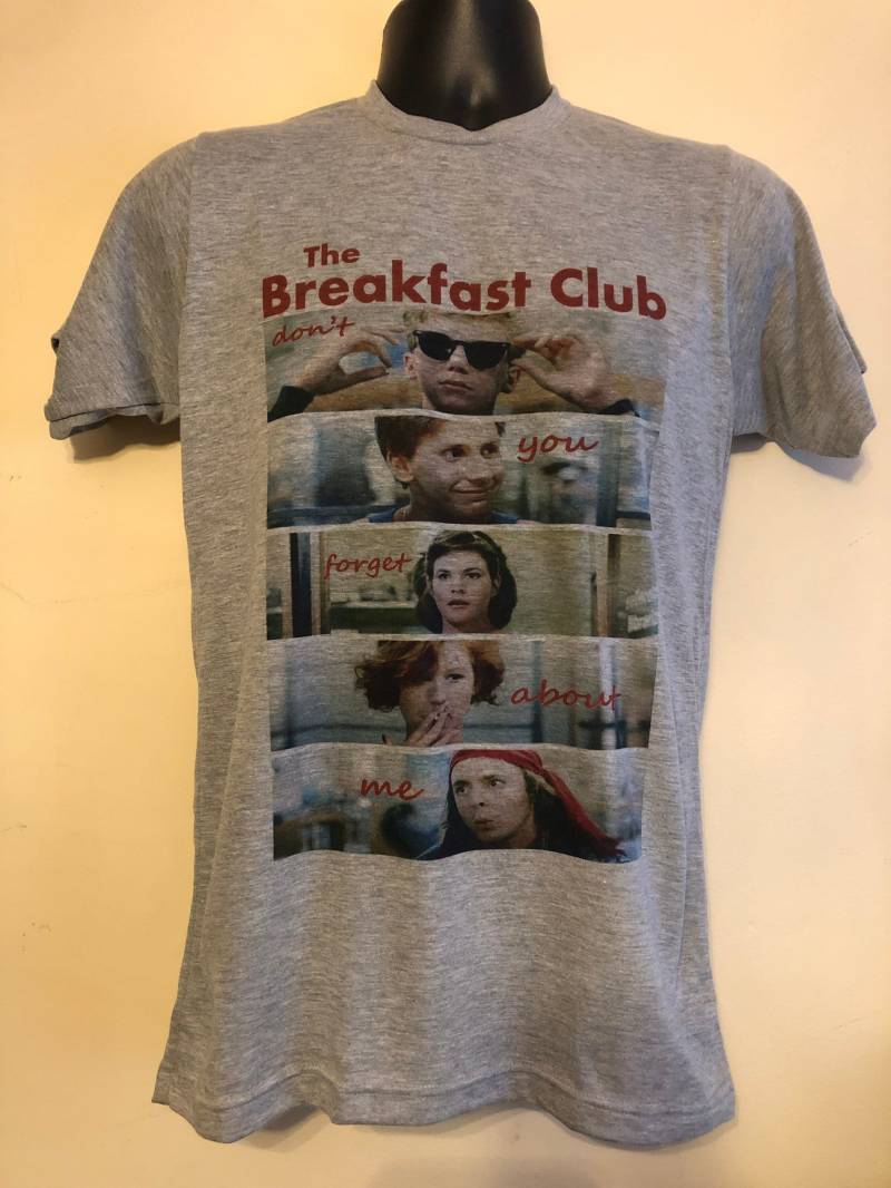 The Breakfast Club T-Shirt, Vergiss Mich Nicht, 80Er-Jahre-Shirt von RealArtWorkRAW
