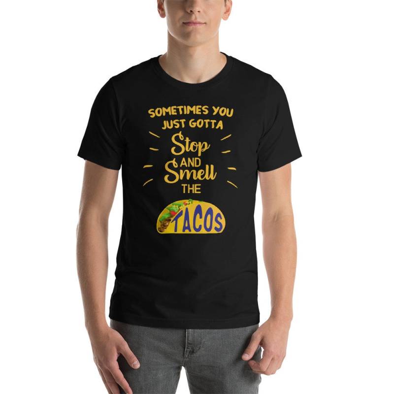 Lustiges Cinco De Mayo Stop & Smell The Tacos T-Shirt Für Taco Liebhaber Shirt Kurzärmeliges Unisex Lustiges Cinco De Mayo Stop & Smell The Tacos T-Shirt Für Taco Liebhaber Shirt Kurzärmeliges Unisex von RealCoolThings