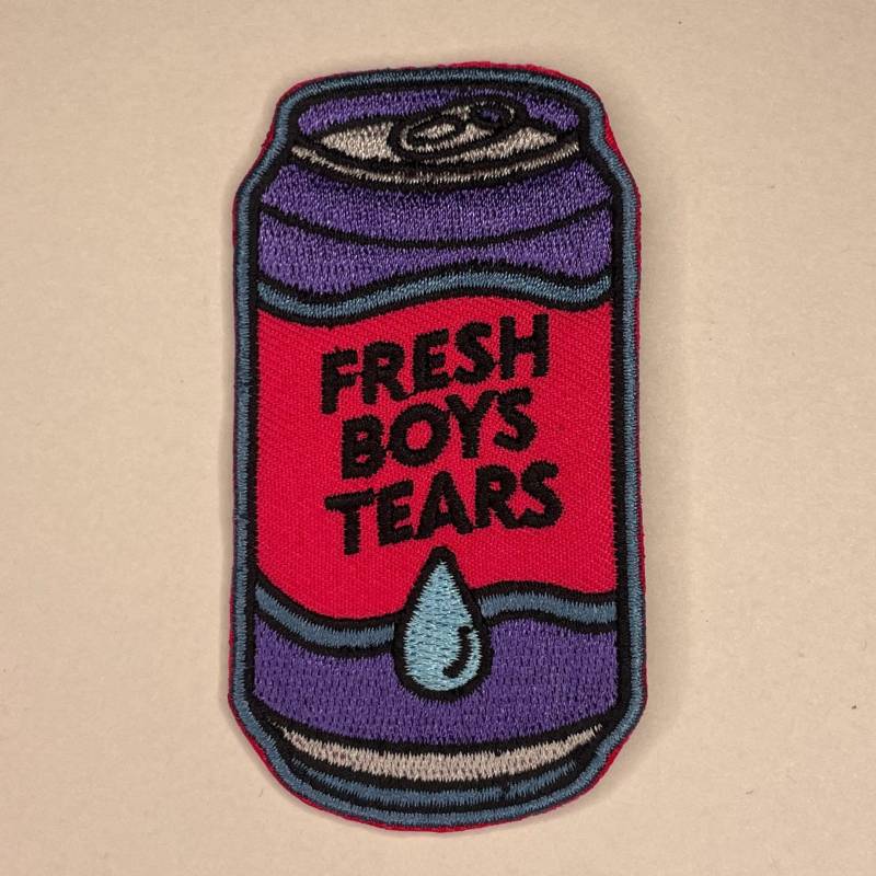 Feminist Patch, Bold Ironic Energy, Queer Empowerment Vibe, Rebellious Embroidered Statement, Playful Anti Patriarchy Aesthetic von RealFakeberlin