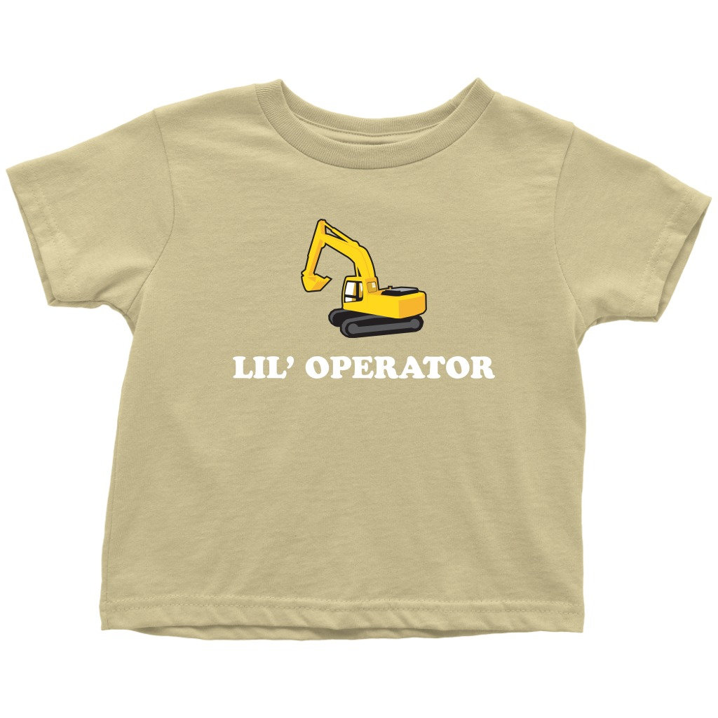 Bagger T-Shirt - Schweres Gerät Kinder Geschenk Für Viele Größen, Farben Baumwolle von RealPeopleGoods