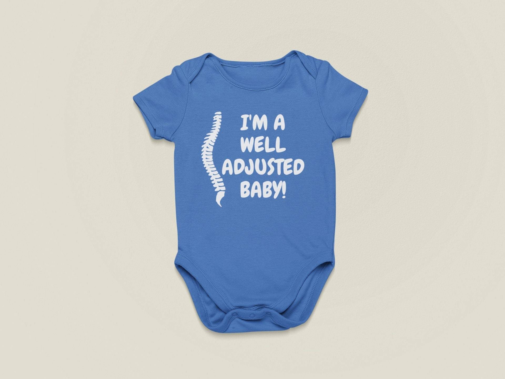 Chiropraktiker Baby Einteiler - Geschenk Chiropraktik Bodysuit Gut Angepasstes Viele Größen Und Farben Erhältlich von RealPeopleGoods