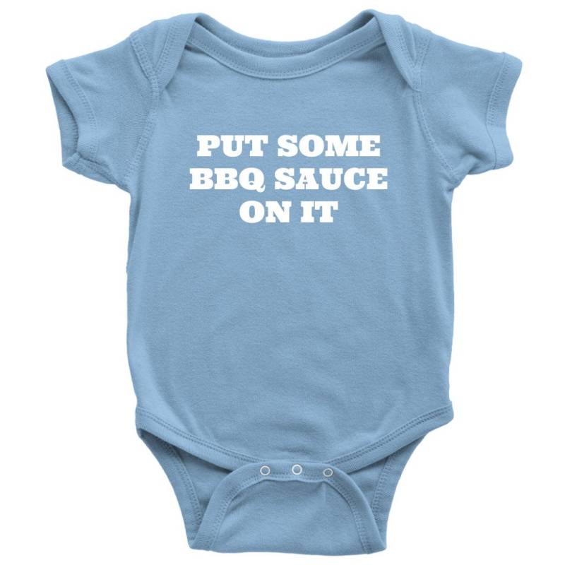 Lustiger Grill Baby Einteiler - Grillen Shirt Sarkasmus Geschenk Setzen Sie Etwas Bbq Sauce Darauf Viele Größen Und Farben von RealPeopleGoods