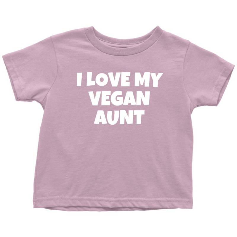 Lustiges Veganes Kleinkind Shirt - T-Shirt I Love My Vegan Aunt Süße Vegane Geschenkidee Viele Größen Und Farben von RealPeopleGoods