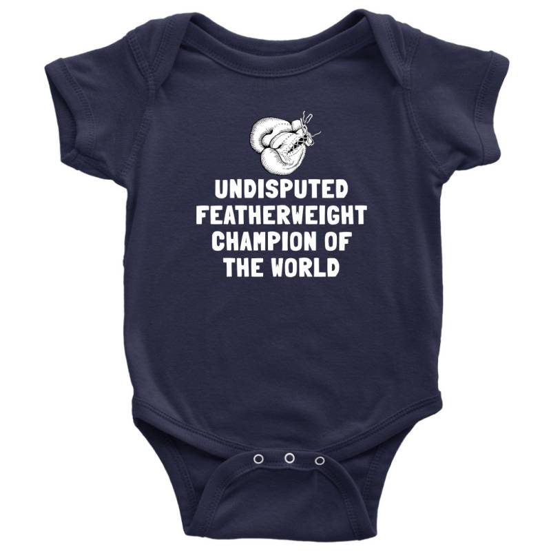 Niedlicher Boxer Baby Body - Einteiler Geschenk Weltmeister Im Federgewicht Shower Oder Erstes Geburtstags von RealPeopleGoods