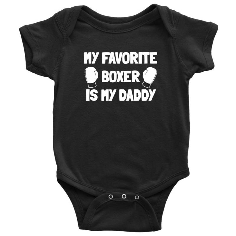 Niedlicher Boxer Baby Body - Geschenk Mein Lieblingsboxer Shower Oder Erstes Geburtstags von RealPeopleGoods