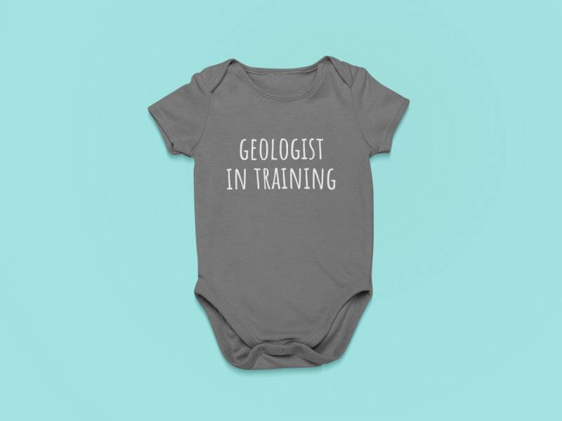 Niedliches Baby Body - Geologie Shirt Geschenk in Training Viele Größen Und Farben Alles Baumwolle von RealPeopleGoods