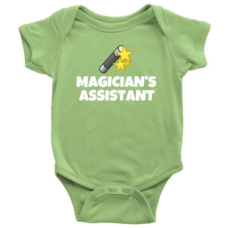 Niedliches Baby Einteiler - Magier Shirt Zauberer Assistent Illusionist Viele Größen Und Farben Party, Erster Geburtstag von RealPeopleGoods