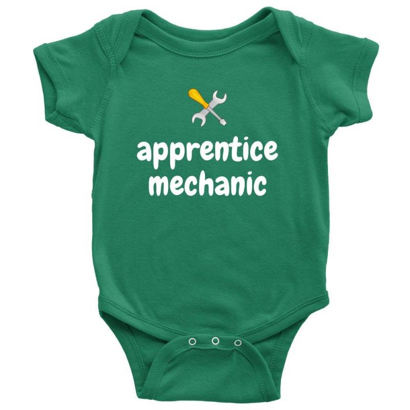 Niedliches Baby Einteiler - Mechaniker Shirt Lehrling Babyparty Geschenkidee Neugeborene Bis 24 Monate Größen von RealPeopleGoods