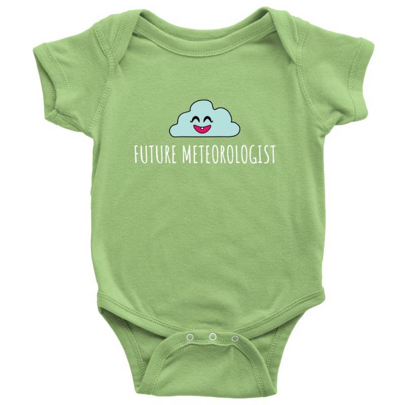 Niedliches Baby Einteiler - Meteorologen Shirt Zukünftiger Meteorologe Neugeborene Bis 24 Monate Größen Erhältlich Viele Farboptionen von RealPeopleGoods