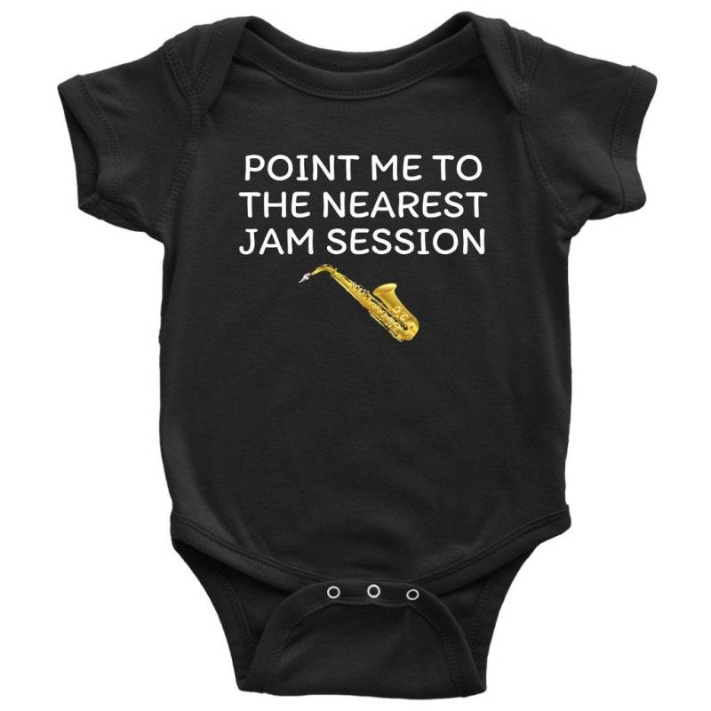 Saxophon Baby Shirt - Spieler Einteiler Näheste Jam Session Geschenkidee Viele Größen Und Farben von RealPeopleGoods