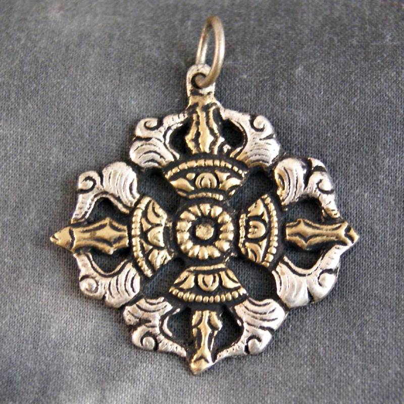 Anhänger Doppeldorje ~ Dorje Vajra | 1253 von RealasiaDE