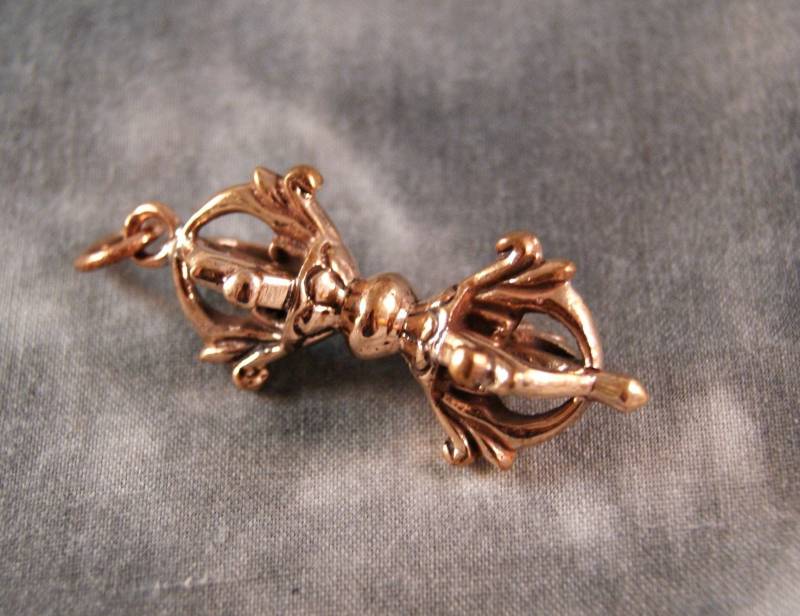 Anhänger Dorje Kupfer Gross ~ Tibet Nepal | 1385 von RealasiaDE