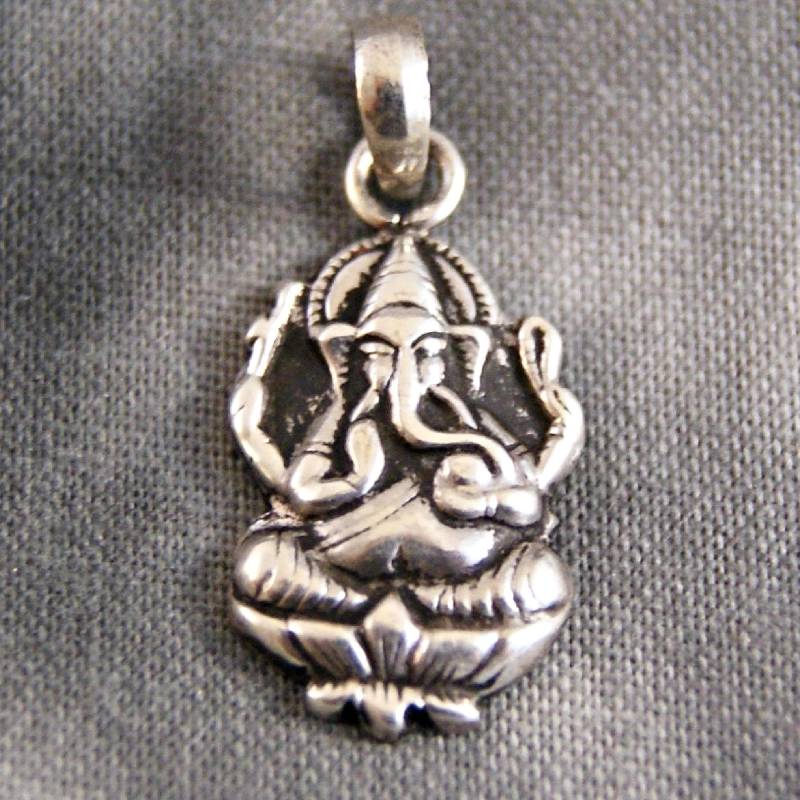Anhänger Ganesha ~ 925 Sterling Silber | 442 von RealasiaDE