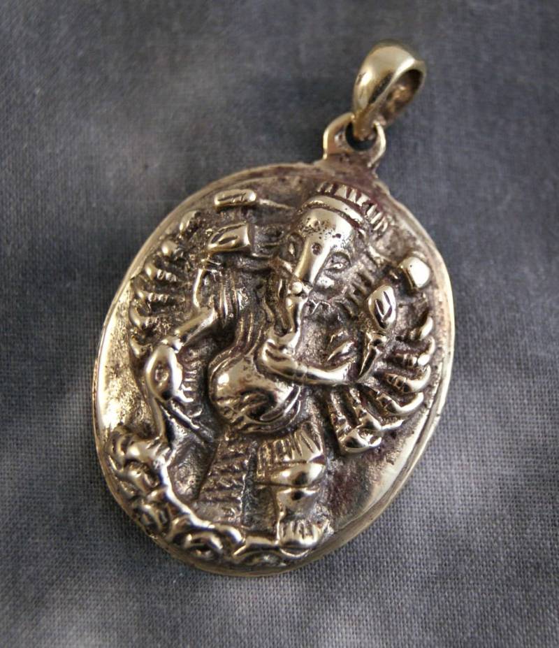 Anhänger Ganesha ~ Gross Glücksbringer | 1304 von RealasiaDE