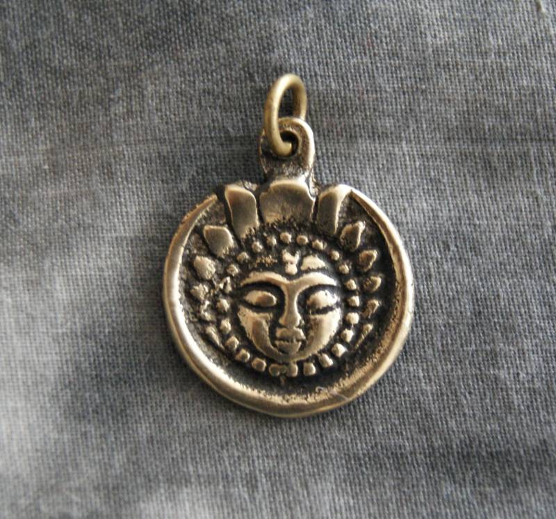 Anhänger Sonne Mond ~ Nepal | 1498 von RealasiaDE