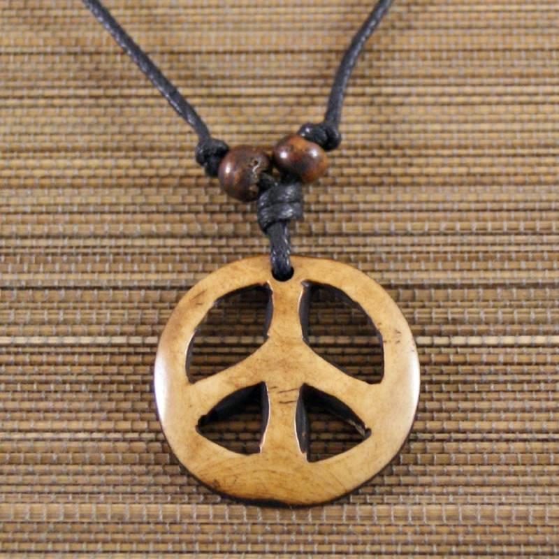 Peace-Kette ~ Handarbeit Aus Nepal | 692 von RealasiaDE