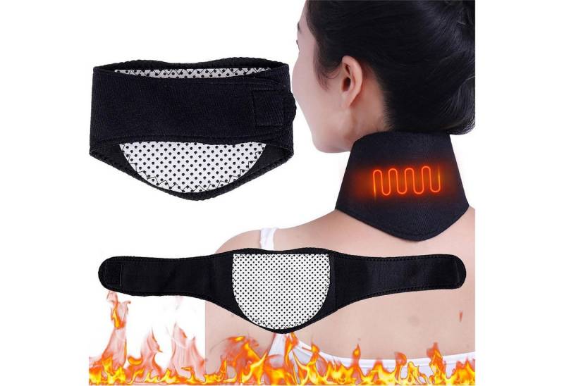 Realb2b Nackenbandage Magnetisches Nackenband mit wärmender Funktion Entspannung. (Magnetisches Wärmeband für Nacken & Schultern – ergonomisch, atmungsaktiv, verstellbar, Magnetisches Wärmeband Nacken Schultern ergonomisch atmungsaktiv), selbsterwärmendes Nackenband 3 Magneten à 300 Gauss Entspannung von Realb2b