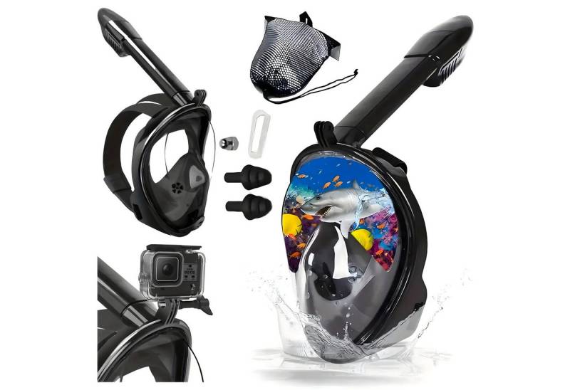 Realb2b Tauchermaske Schnorchelmaske Kinder Tauchmaske 180° Panorama AntiFog DryTop System, (Schwimmmaske Kinder S/M, Vollgesicht, 180° Panorama, AntiFog-System, Vollgesichts-Tauchmaske Kinder S/M mit AntiFog, DryTop, 180° Sicht), Vollgesichts-Tauchmaske Kinder S/M, 180° Panorama, AntiFog, DryTop Realb2b Tauchermaske Schnorchelmaske Kinder Tauchmaske 180° Panorama AntiFog DryTop System, (Schwimmmaske Kinder S/M, Vollgesicht, 180° Panorama, AntiFog-System, Vollgesichts-Tauchmaske Kinder S/M mit AntiFog, DryTop, 180° Sicht), Vollgesichts-Tauchmaske Kinder S/M, 180° Panorama, AntiFog, DryTop von Realb2b