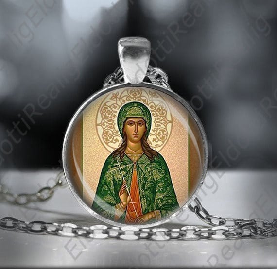 Santa Julia Von Carthage Medaillon Anhänger von Realig