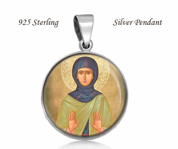 St Zoe 925 Sterling Silber Rund Anhänger von Realig