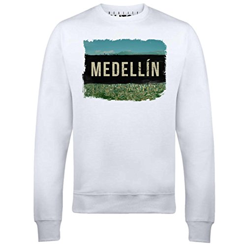 Reality Glitch Herren Medellin Sweatshirt Gr. XL, weiß von Reality Glitch