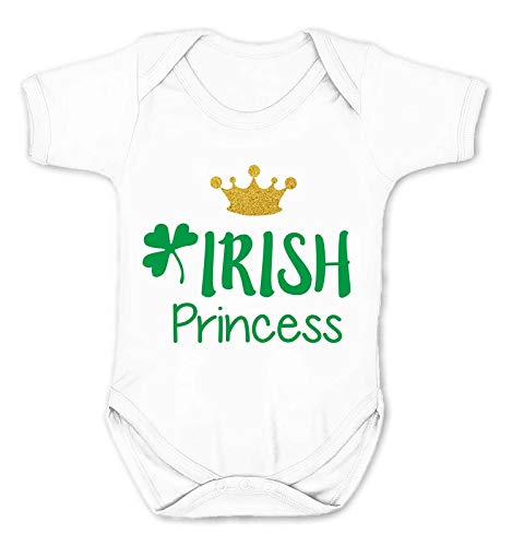 Reality Glitch Kinder Irish Princess Strampler (Weiß, 3-6 Monate) von Reality Glitch
