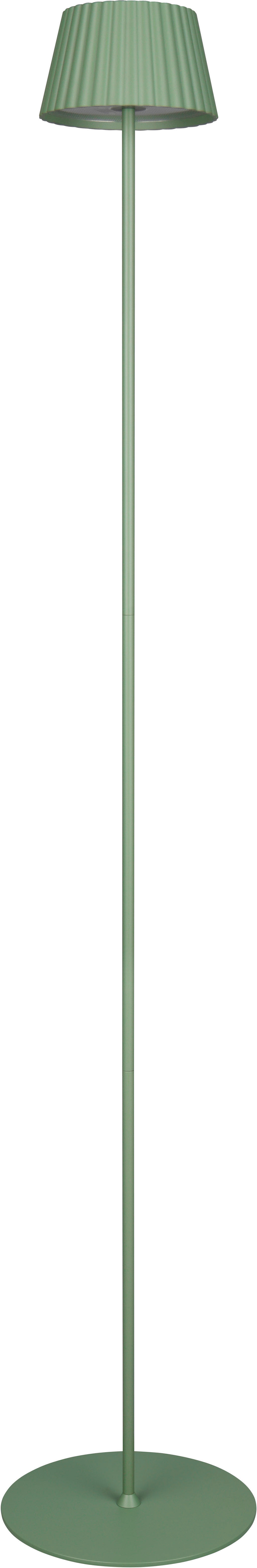 REALITY Leuchten LED Außen-Stehlampe "SUAREZ" LED-Board 1 Stk. Warmweiß Outdoor Akku Stehleuchte 123 cm, Touch-Dimmer, USB-C Anschluss, IP44 von Reality Leuchten