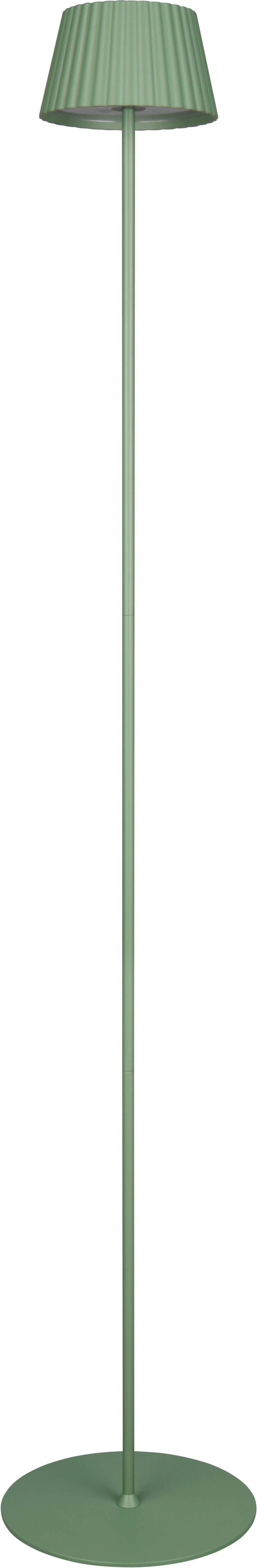 REALITY Leuchten LED Außen-Stehlampe "SUAREZ" LED-Board 1 Stk. Warmweiß Outdoor Akku Stehleuchte 123 cm, Touch-Dimmer, USB-C Anschluss, IP44 von Reality Leuchten