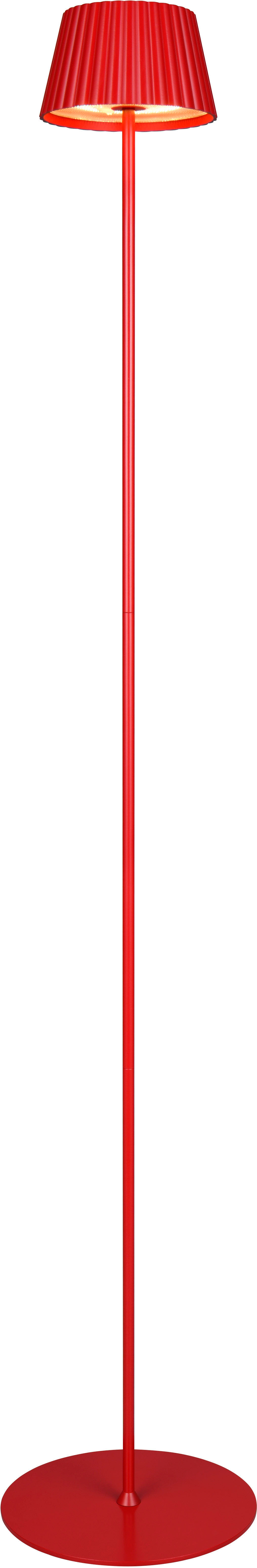 REALITY Leuchten LED Außen-Stehlampe "SUAREZ" LED-Board 1 Stk. Warmweiß Outdoor Akku Stehleuchte 123 cm, Touch-Dimmer, USB-C Anschluss, IP44 von Reality Leuchten