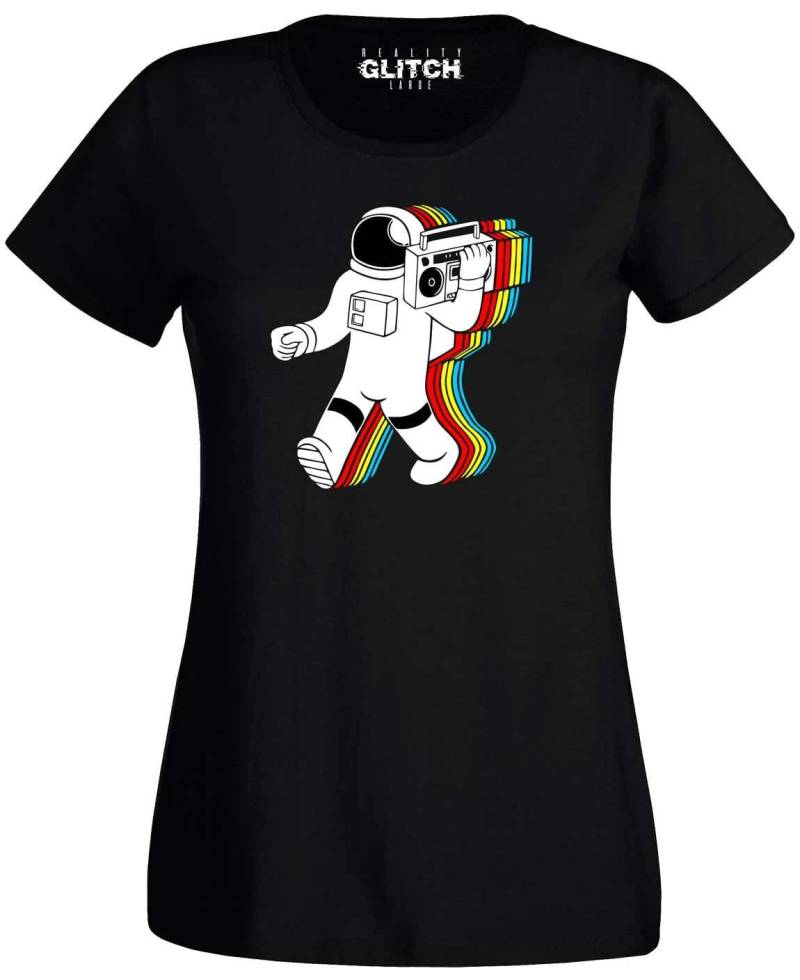 Reality Glitch Women Es Funky Spaceman T-Shirt von RealityGlitchUK