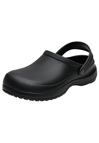 Realpaks Gartenschuhe Gartenclogs für Garten Herren und Damen Eva ETS-06 Black_42 von Realpaks