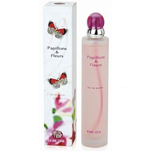 Real Time Papillons and Fleurs women / femme, Eau de Parfum, Vaporisateur / Spray, 100 ml von Real Time