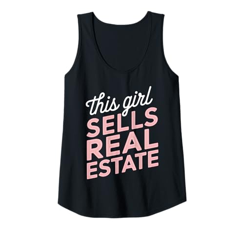 Damen Dieses Mädchen verkauft Immobilienmakler House Realtor Damen Tank Top Damen Dieses Mädchen verkauft Immobilienmakler House Realtor Damen Tank Top von Realtor Home House Seller Real Estate Agent Gifts
