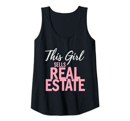 Damen Dieses Mädchen verkauft Immobilienmakler Mietmakler Mädchen Tank Top Damen Dieses Mädchen verkauft Immobilienmakler Mietmakler Mädchen Tank Top von Realtor Home House Seller Real Estate Agent Gifts