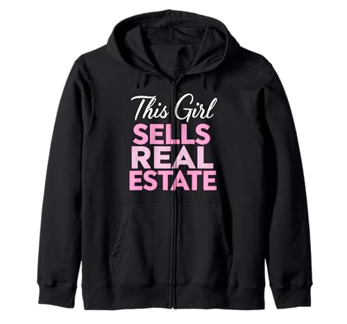 Dieses Mädchen verkauft Immobilien, Miete, Makler, Damen Kapuzenjacke Dieses Mädchen verkauft Immobilien, Miete, Makler, Damen Kapuzenjacke von Realtor Home House Seller Real Estate Agent Gifts
